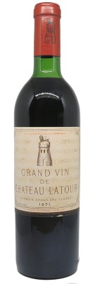 Château LATOUR 1971 Buen consejo de compra al mejor precio Comerciante de vinos de Burdeos