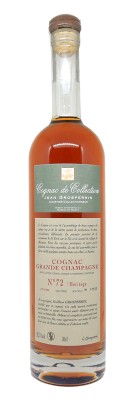 Cognac GROSPERRIN - n°72 - Grande Champagne - Lot n°983 - 50.2%
