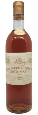 Château DAUPHINE RONDILLON  1964 avis meilleur prix bon caviste bordeaux