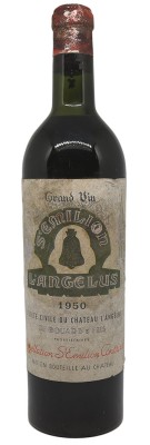 Château ANGÉLUS  1950 avis meilleur prix bon caviste bordeaux