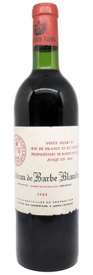 Château Barbe Blanche 1964 reviews best price good wine merchant bordeaux