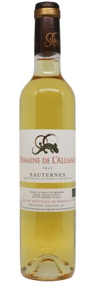 Domaine DE L'ALLIANCE - Sauternes - Liquoreux - Biodynamie  2015