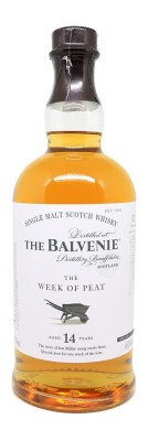 THE BALVENIE - 14 ans - The Week of Peat - 48.3%