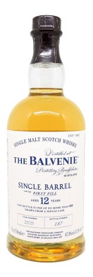 THE BALVENIE - 12 ans - Single Barrel First Fill -  47.8%