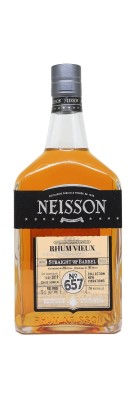 RHUM NEISSON - Fût 657 - Chai Adrien - Millésime 2019 - Straight from the Barrel - Full Proof - 58,1%