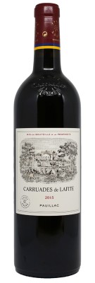 CARRUADES DE LAFITE  2015 - clos des millesimes moins cher