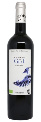 Château Le Geai - Pur Malbec - Biodynamie  2015
