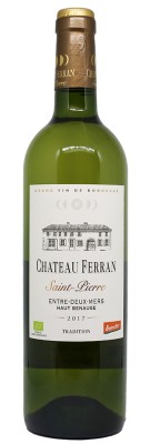 Château FERRAN ST PIERRE - Blanc sec - Biodynamie  2017