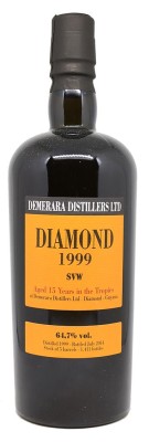 VELIER - Diamond 15 ans - Vintage 1999 - Demerara SVW - 64,70%