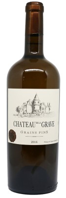 Château de la Grave - Aletas de grano - Blanco 2016