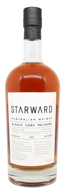 STARWARD - Apera Single Cask - Conexiones francesas - 58,5%