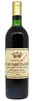 Château BEL AIR MARQUIS D'ALIGRE 1972