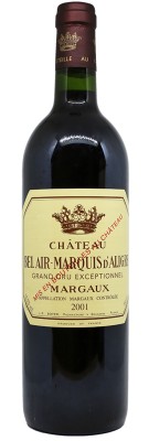 Château BEL AIR MARQUIS D'ALIGRE 2001