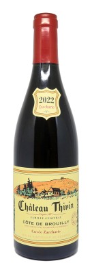 Château Thivin - Cuvée Zaccharie 2022