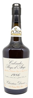 CALVADOS - Christian Drouin - Les Millésimés 1986 - 42%