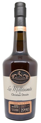 CALVADOS - Christian Drouin - Añadas de 1990 - 42%