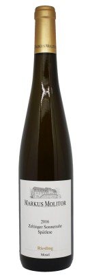 MARKUS MOLITOR - Zeltinger Sonnenuhr - Riesling - Spatlese (Liquoreux) 2016