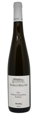 MARKUS MOLITOR - Wehlener Klosterber - Riesling - Kabinet (seg) 2015