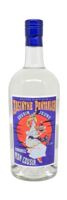 Distillerie Les Fils d'Emile Pernot - Absinthe Blanche de Pontarlier - Cousin Jeune - 65%