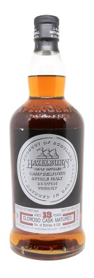 HAZELBURN - 13 ans - Brut de fût 2003 - Olorosso Cask Maturated - Bottled 2017 - 47,1%