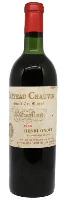 Château CHAUVIN  1964 vin pas cher
