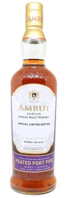 AMRUT - Peated Port Pipe - French Connections Single Cask - Edition 2021 - 60%
