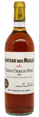 Château DES MAILLES  1982 achat pas cher au meilleur prix vin avis