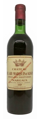 Château BEL AIR MARQUIS D'ALIGRE  1969