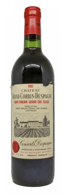 Château GRAND CORBIN-DESPAGNE  1983
