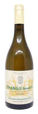 Domaine Gérard Duplessis - Chablis Grand Cru - Les Clos 2020