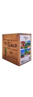 RUM OF THE WORLD - Box of 6 bottles of Single Cask rums