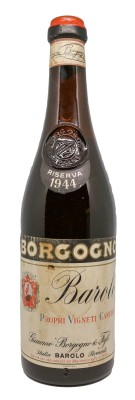 BAROLO - Riserva - Borgogno  1944 achat pas cher meilleur prix meilleur vin italie 