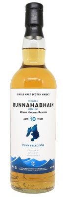 BUNNAHABHAIN - 10 ans - Moine Heavily Peated - Vintage 2011 - Islay Selection Signatory Vintage - 46%