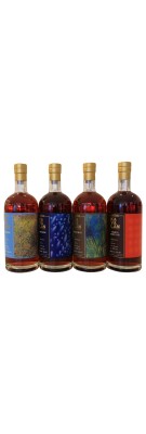 KAVALAN - Kavalan Artist Series Paul Chiang - Set de 4 bouteilles - Edtion 2021