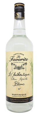 LA FAVORITE - L'Authentique - Rhum Blanc - 50%