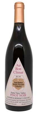 AU BON CLIMAT - Pinot Noir - Sanford & Benedict Vineyard 2016