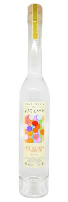 Distillerie du Petit Grain - Les Grains d'Ambre - Eau de vie de Marc - 47%