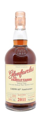 GLENFARCLAS - The Family Cask Sherry Hogshead - Millésime 2011 -59.80%
