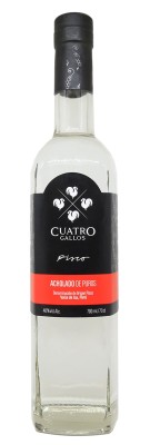 Cuatro Gallos - Pisco du Perou - Puro Acholado - 40%