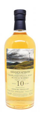 Hidden Spirits - ARDMORE - 10 ans - High Proof - Vintage 2010 - Bottled 2020 - 54.1%