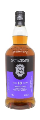 SPRINGBANK - 18 ans - Bottled 2021 - 46%