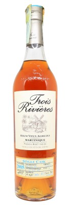 TROIS RIVIERES - Single Cask - Millésime 2005 - Fût n°4 - Bottled 2013 - 46,70%