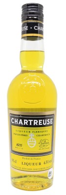 CHARTREUSE - Jaune - Edition Santa Tecla 2016 - Demi-bouteille - 43%