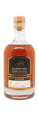 Les Rhums Vieux de Marie Galante - Bielle - Brut de fût 2005 - Fût 161 - 10 ans dâge - Bottled 2015 - 53%