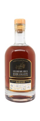 Les Rhums Vieux de Marie Galante - Bielle - Brut de fût 2005 - Fût 163 - 10 ans dâge - Bottled 2015 - 55%