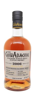 GLENALLACHIE - 15 ans - Single Cask Ruby Port n°1841 - Millésime 2006 - Batch 4 - Bottled 2021 - 61.1%