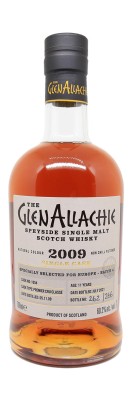 GLENALLACHIE - 11 ans - Single Cask Premier Cru Classé n°1054 - Millésime 2009 - Batch 4 - Bottled 2021 - 60.2%