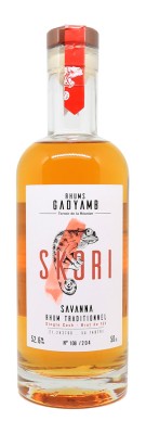 Gadyamb - Skori - Single Cask Ex American Oak Vin Rouge - Rhum Traditionnel Savanna - 125 jours - 52.6%