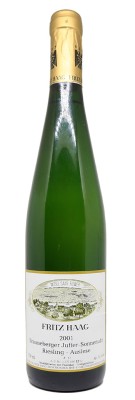 FRITZ HAAG - BRAUNEBERGER Juffer Sonnenuhr Riesling - Auslese GK - Fuder 12 2001