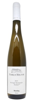 MARKUS MOLITOR - Zeltinger Sonnenuhr - Riesling - Auslese ** 2015